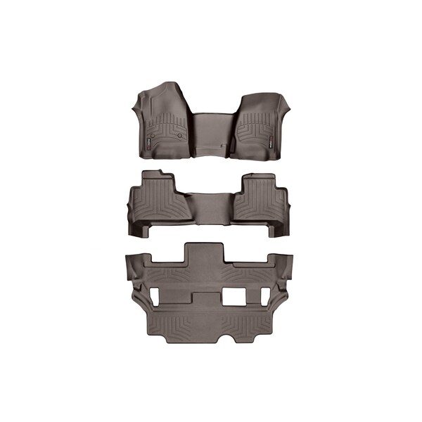 Front, Rear, and Rear Floorliners - Over The Hump, 475431-47607-2-5